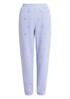 Karl Lagerfeld KL Monogram track pants - Purple
