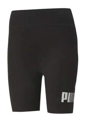 PUMA logo-print shorts - Black