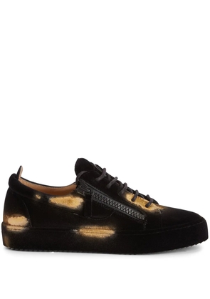 Giuseppe Zanotti Gail suede sneakers - Black