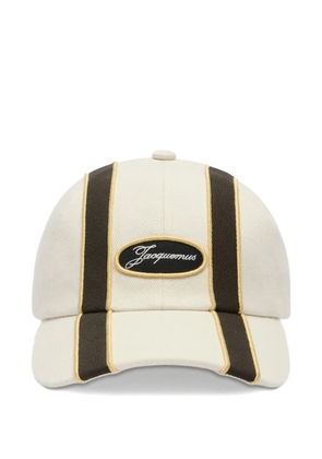 Jacquemus Aero cotton baseball cap - Neutrals