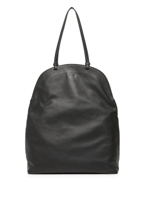 Marsèll Budi crushed-leather tote bag - Black