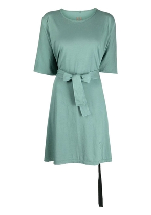 Rick Owens tie-front short-sleeved T-shirt - Green