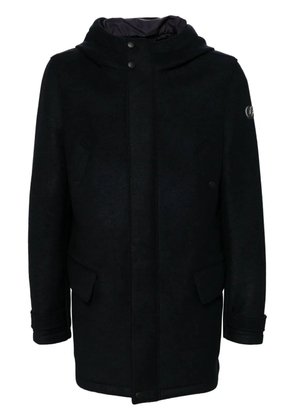 Alpha Tauri hood zip-up coat - Blue