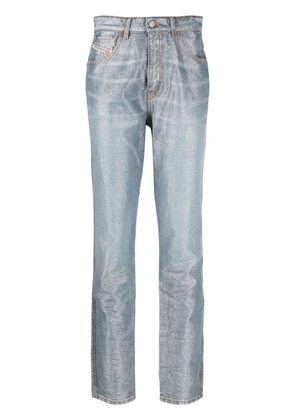 Diesel high-rise slim-fit jeans - Blue