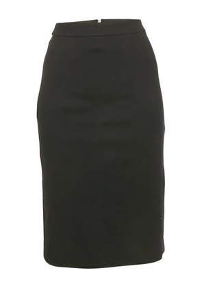 Armani Vintage jersey pencil skirt - Black