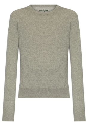 Yohji Yamamoto crew-neck jumper - Grey