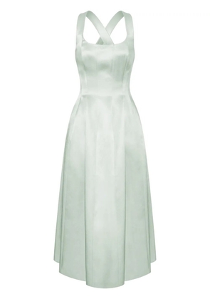 Philosophy Di Lorenzo Serafini satin midi dress - Green