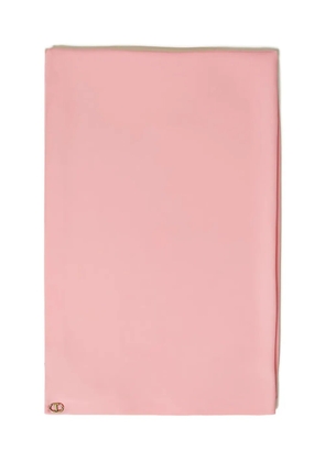 TWINSET logo-plaque scarf - Pink