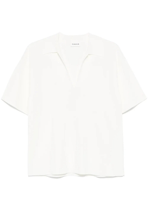 P.A.R.O.S.H. knitted polo shirt - White