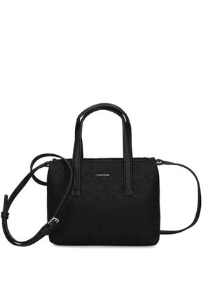 Calvin Klein logo-print tote bag - Black