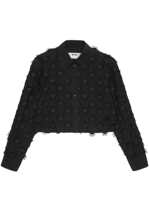 MSGM cotton shirt - Black