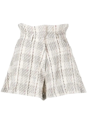 IRO Vanko paperbag-waist shorts - Neutrals
