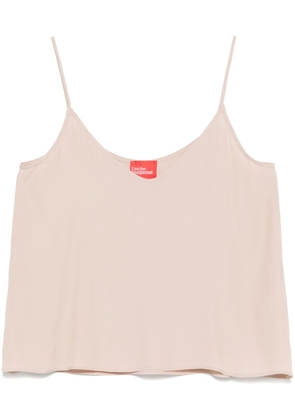 Merci georgette tank top - Neutrals