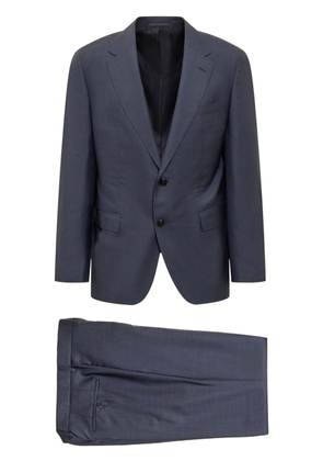 BOSS single-breasted suit - Blue