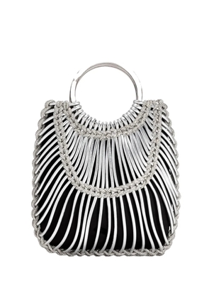 Rosantica Vertigo RTT clutch bag - Grey