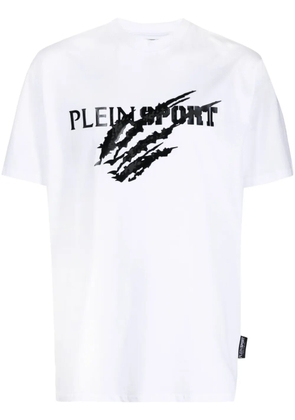 Plein Sport logo-print short-sleeve T-shirt - White