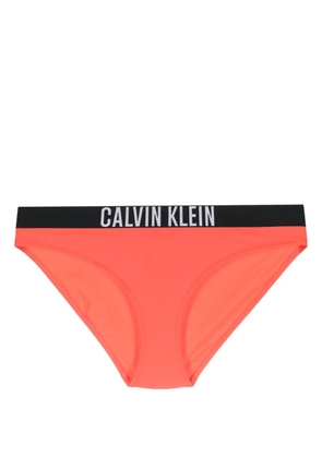 Calvin Klein logo-waistband bikini bottoms - Red