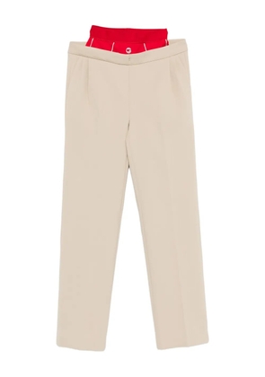 Coperni layered trousers - Neutrals