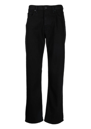 Emporio Armani straight-leg denim jeans - Black