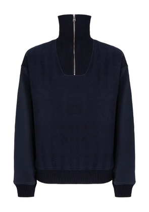 Missoni chevron-knit jumper - Blue