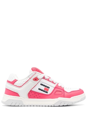 Tommy Jeans two-tone panelled sneakers - Pink