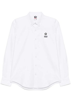 AAPE BY *A BATHING APE® long sleeves shirt - White