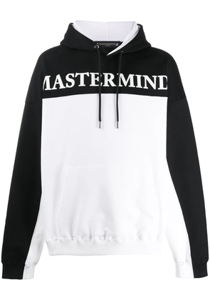 Mastermind World logo print hoodie - White
