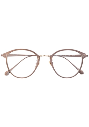 EQUE.M Mellow Go Round circle glasses - Gold