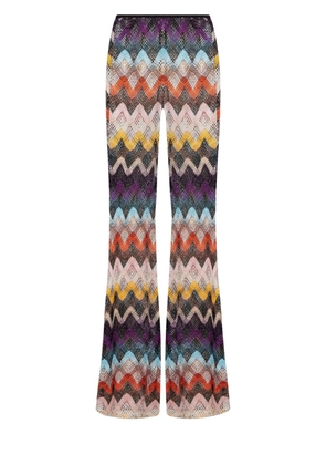 Missoni chevron-pattern trousers - Neutrals