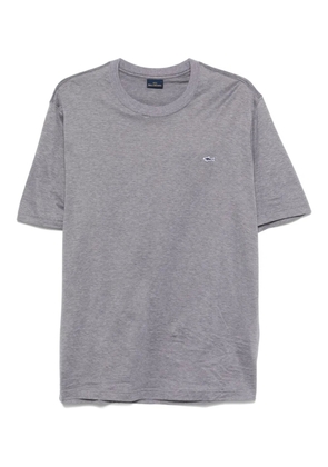 Paul & Shark logo-patch T-shirt - Grey