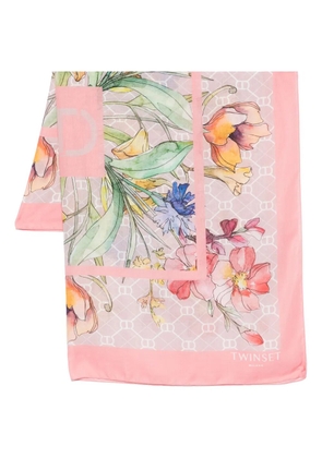 TWINSET Kefia scarf - Pink