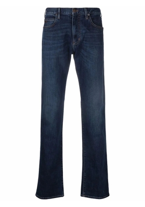 Emporio Armani straight-leg denim jeans - Blue