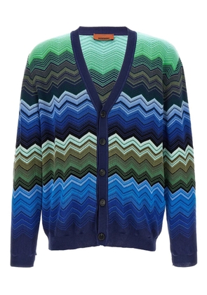 Missoni zigzag cardigan - Green