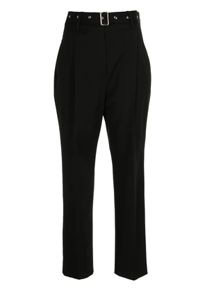 Proenza Schouler cropped suiting carrot leg trousers - Black