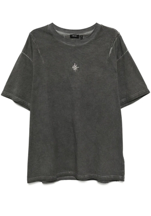 FIVE CM logo-studded T-shirt - Grey