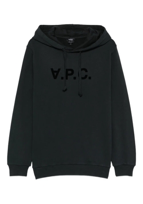 A.P.C. logo hoodie - Black