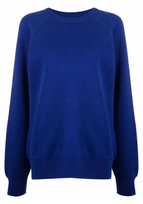 Barrie crewneck cashmere-cotton sweatshirt - Blue