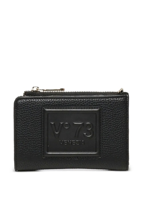 V°73 logo-embossed wallet - Black