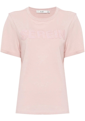 b+ab Serein cotton-blend T-shirt - Pink