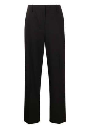 GANNI mid-rise tailored trousers - Black