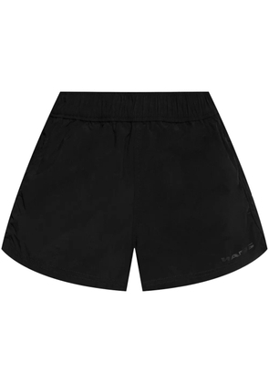 Alexander Wang printed logo shorts - Black