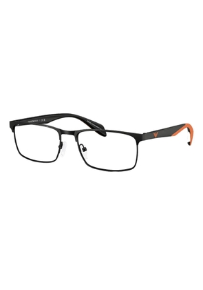 Emporio Armani rectangle-frames glasses - Black