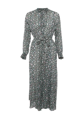 MARANT ÉTOILE crepe floral-print maxi dress - Black