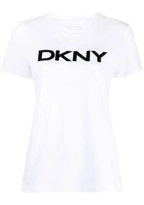 DKNY logo-print cotton T-shirt - White