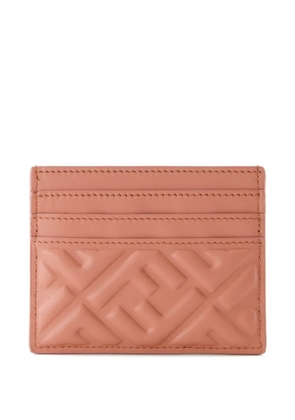 FENDI monogrammed cardholder - Pink