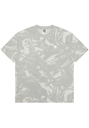AAPE BY *A BATHING APE® camouflage-print T-shirt - Grey
