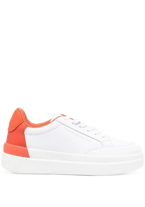 Tommy Hilfiger two-tone platform sneakers - White