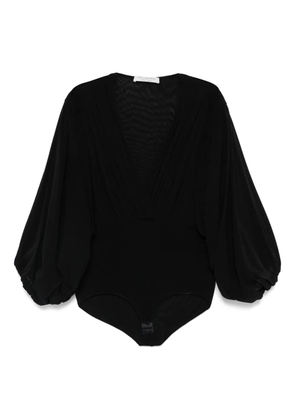 Philosophy Di Lorenzo Serafini draped bodysuit - Black