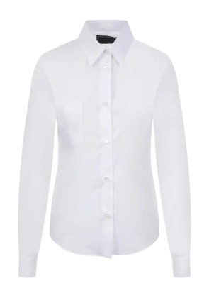 10 CORSO COMO classic-collar poplin shirt - White