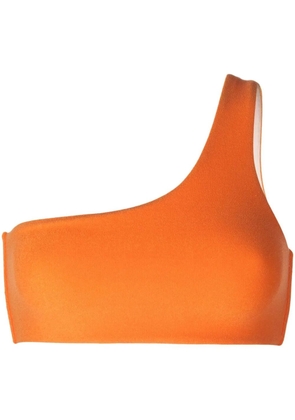 Faithfull the Brand Recoletta one-shoulder bikini top - Orange